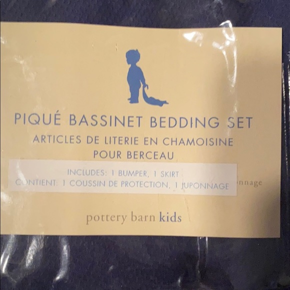 pottery barn bassinet sheets